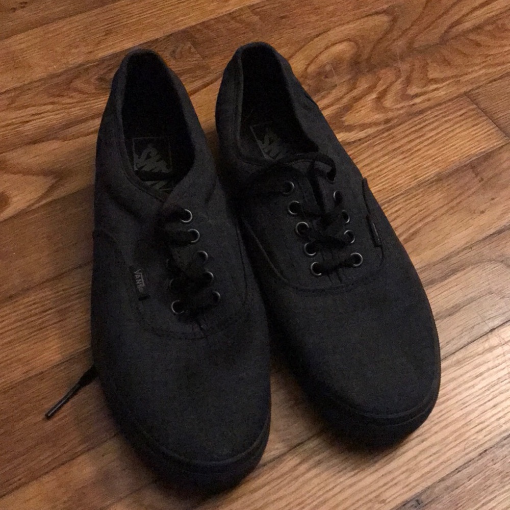 Dark denim Vans
